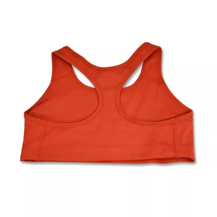 Nike Swoosh Pro-padded Liemenėlė Moterims Cinnabar/White - BV3630-624
