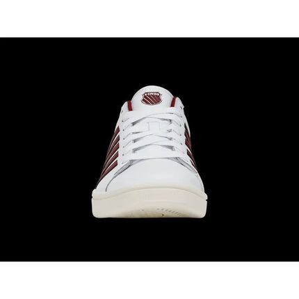 K-swiss sneakers COURT TIEBREAK II WHITE/TIBETAN RED/SNOW WHITE-M (04413-152-M)