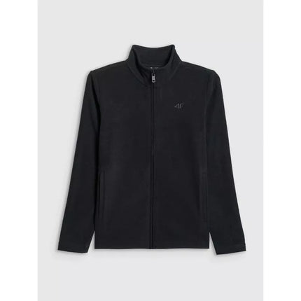 Regular fleece without hood for boys 4F 4FJRSS26TFLEM508-20S