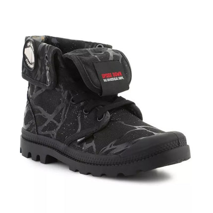 Palladium Stranger Things BAGGY HOPPER TUNNELS Women's 94625-008-M Black