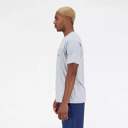 Marškinėliai New Balance Essentials Reimagined Cott M MT31542AG