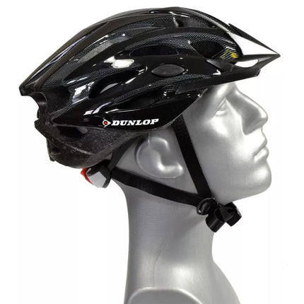 DUNLOP MTB BLACK ADJUSTABLE CYCLING HELMET R. L (58-61CM)