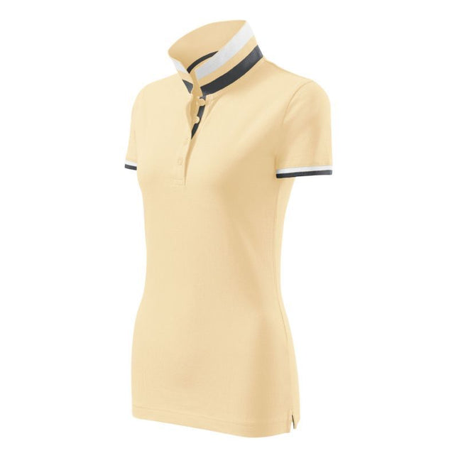 Malfini Collar Up W MLI-25785 bourbon vanilla polo marškinėliai