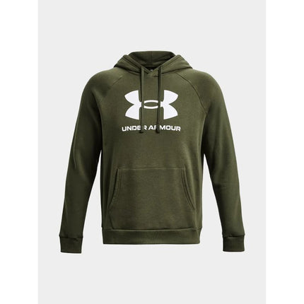 Under Armour fliso džemperis su gobtuvu ir logotipu, M dydis, 1379758-390
