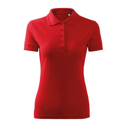 Malfini Pique Polo Free W MLI-F1007 raudonas polo marškinėlis