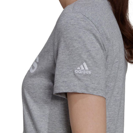 adidas Laisvalaikio Essentials Slim Logotipo Marškinėliai W HL2053