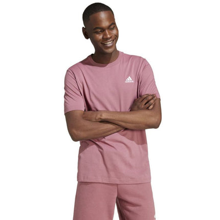 adidas Essentials viengubo trikotažo siuvinėtas mažas logotipas M IX0120