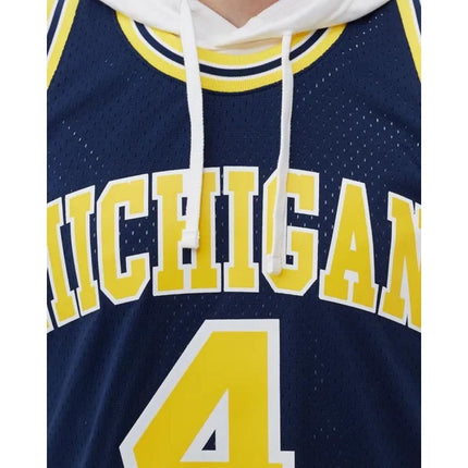 Mitchell & Ness NCAA Swingman Road Džersis Mičiganas 1991 Chris Webber SMJY4437-UMI91CWEASBL