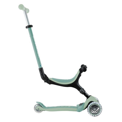 Globber Go•Up Active Lights Ecologic Jr 745-505 paspirtukas su sėdyne