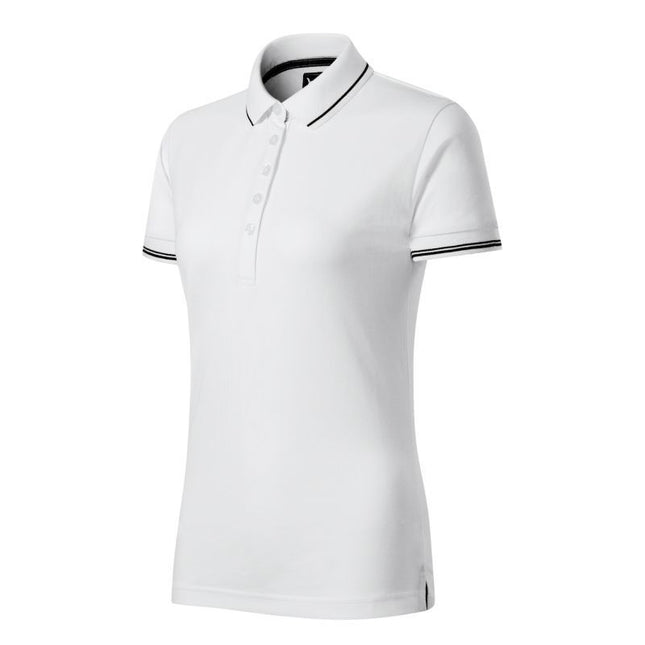 Malfini Perfection vienspalviai polo marškinėliai W MLI-25300 balti