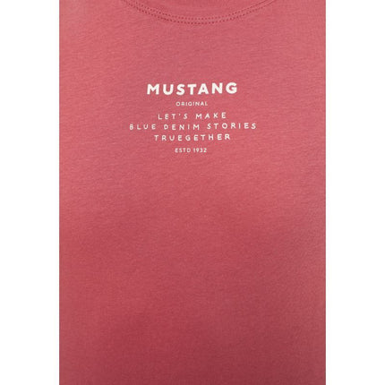 Mustang Alex C T-marškinėliai su spauda M 1013806 8268