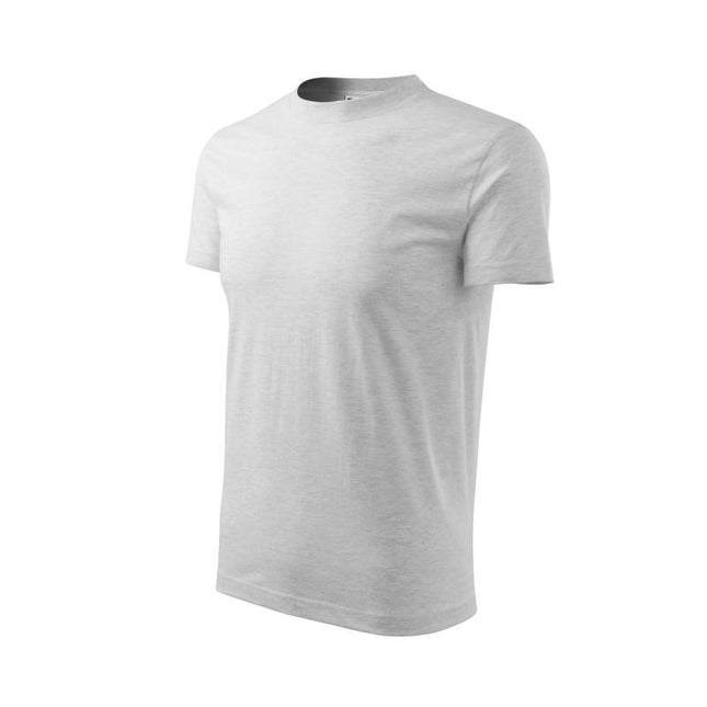 Malfini Basic Jr T-shirt MLI-13803 šviesiai pilkas melanžas