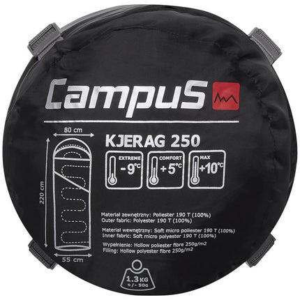Campus Kjerag 250 Dešinysis Miegmaišis CUP702123404