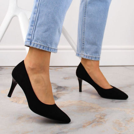 Sergio Leone W SK414C juodi aukštakulniai