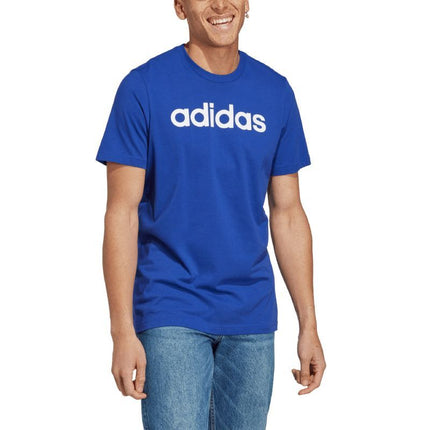 adidas Essentials Single Jersey Linijinis Siuvinėtas M IC9279