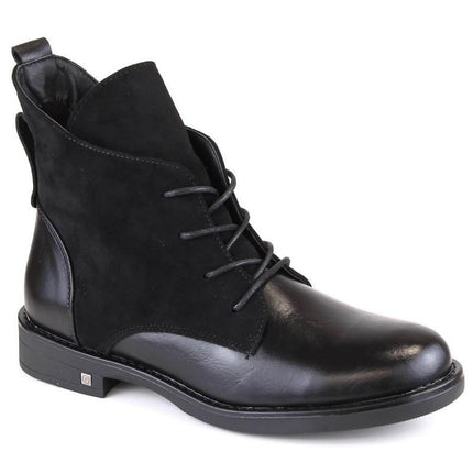 Insulated flat ankle boots Potocki W WOL88C black