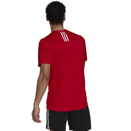 adidas Primeblue Sukurta judėjimui Sportiniai 3-Stripes marškinėliai M GM4318