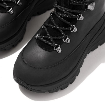 FitFlop Neo-D-Hyker Vandeniui atsparūs tekstilės/zomšos žygio batai W GP3-090