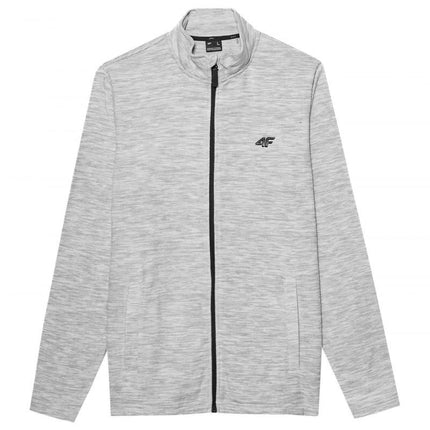 Džemperis 4F M 4FSS23TFLEM052, šviesiai pilkas melanžas