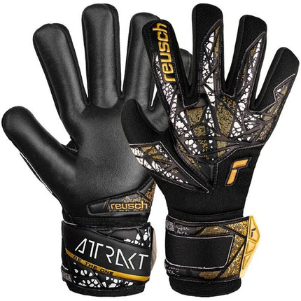 Reusch Attrakt Silver NC Finger Support pirštinės 54/70/250/7740