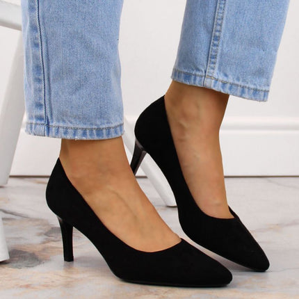 Sergio Leone W SK414C juodi aukštakulniai