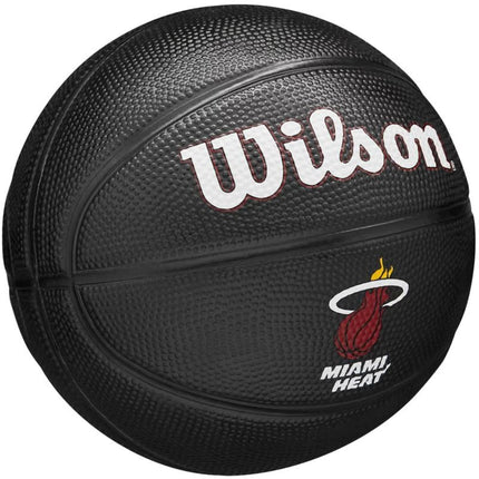 Wilson Team Tribute Miami Heat Mini Krepsinio Kamuolio Dydis Jr WZ4017607XB