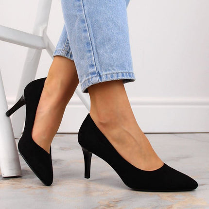 Sergio Leone W SK414C juodi aukštakulniai