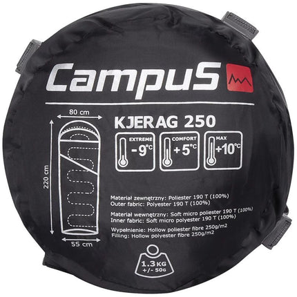 Campus Kjerag 250 Miegmaišis dešinysis CUP702123200