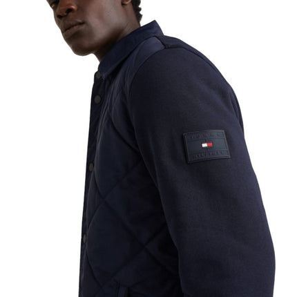 Tommy Hilfiger Mišrių medžiagų dygsniuota striukė M MW0MW27894