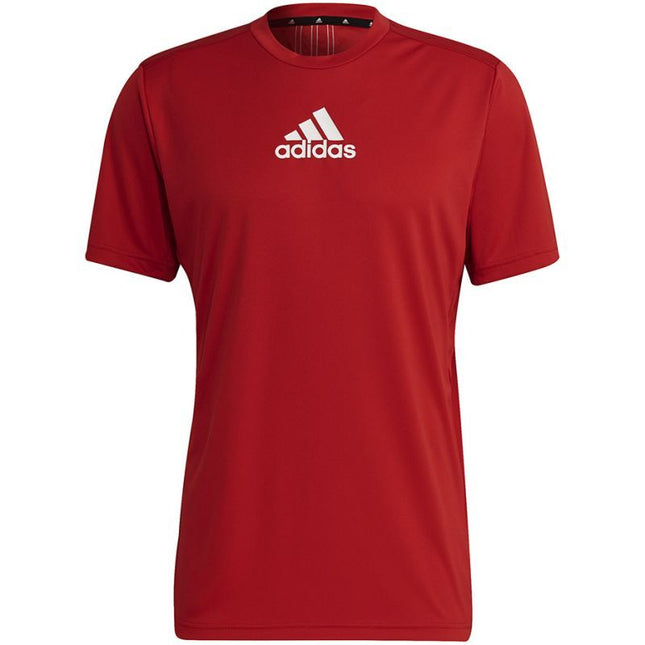 adidas Primeblue Sukurta judėjimui Sportiniai 3-Stripes marškinėliai M GM4318