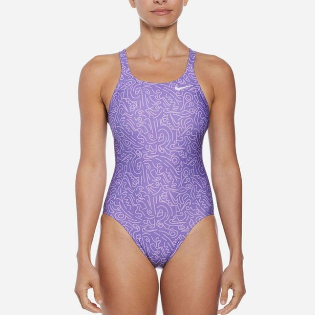 Nike Hydrastrong Maudymosi Kostiumėlis Su Daugeliu Raštų W NESSD011 582
