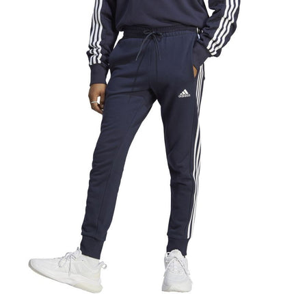 Adidas Essentials French Terry kelnės su siaurėjančiais galais ir 3 Dryžučių ženklu, Dydis M IC9406