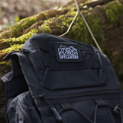 Išlikimo kuprinė keliautojams "Offlander Survival Hiker" 35L, OFF_CACC_35BK