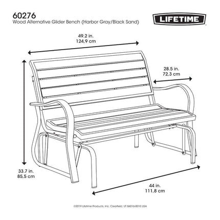 Lifetime 60276 Sūpuoklės suoliukas