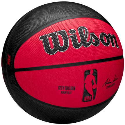 Wilson NBA komandos krepšinio kamuolys, Miamio Heat City Edition WZ4024216XB