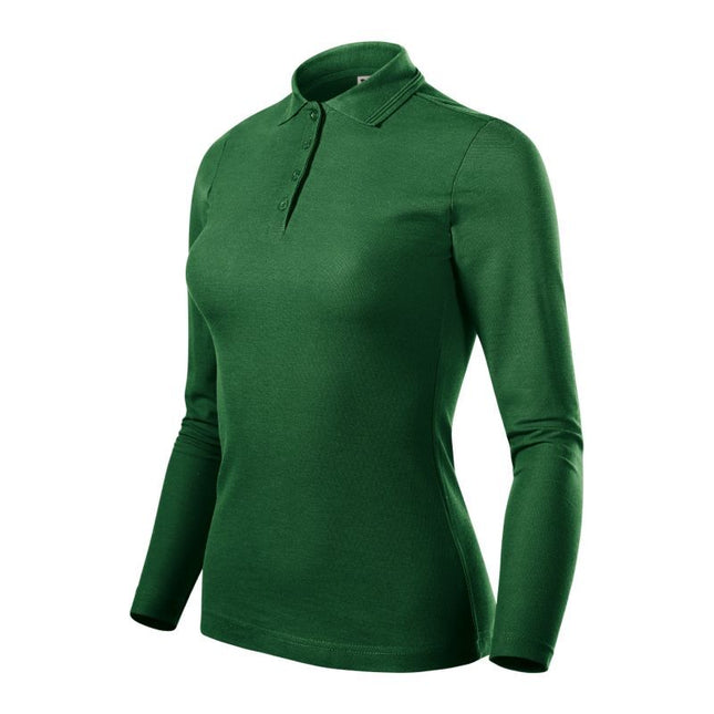 Pique Polo LS W MLI-23106 Polo marškinėliai