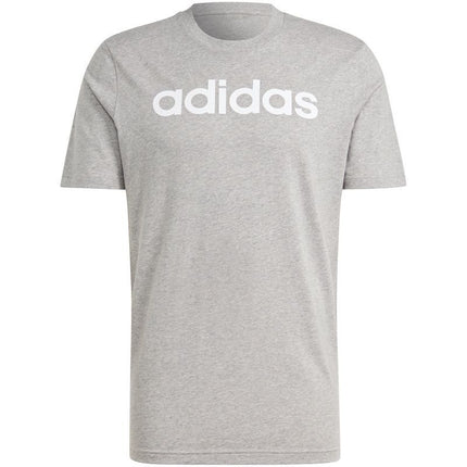 adidas Essentials Vieno Džersio Marškinėliai su Linijiniu Siuvinėtu Logotipu M IC9277