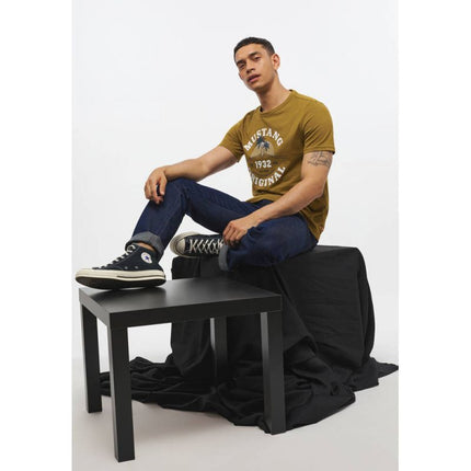 Mustang Alex C Spausdintas Marškinėliai M 1012520 6370