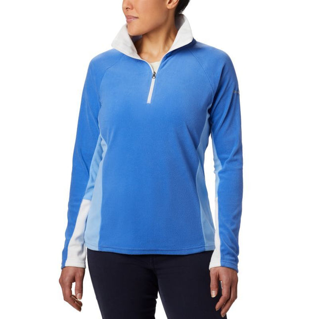 Columbia Glacial IV Fleece Bliuzonas su puse užtrauktuko moterims 1802201466