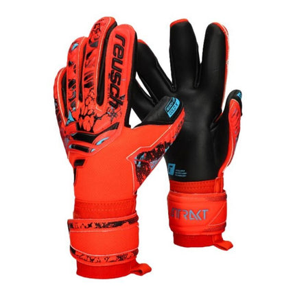 Reusch Attrakt Gold X Jr 5372955-3333 Vartininko Pirštinės