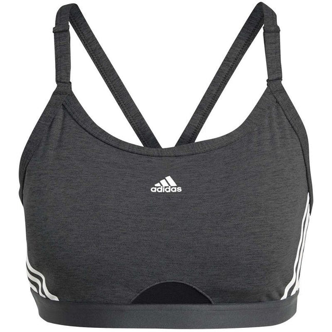 adidas Aeroreact Training Light-Support 3-Stripes Bra W HC7870