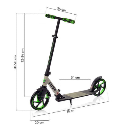 Paspirtukas Meteor Fuse 16949