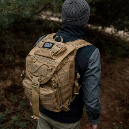 Sel//i//o keliautojams skirtas "Offlander Survival Hiker" 25L kuprin" + \