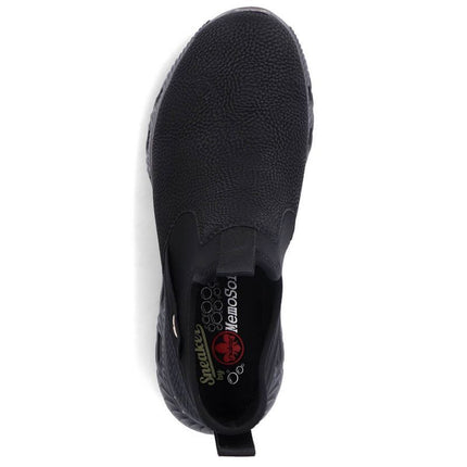 Rieker W RKR616 patogūs aulinukai be užsegimo, juodi