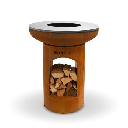 Bonfeu Bonbiza atvira rūdžių spalvos sodo laužavietė 8002R