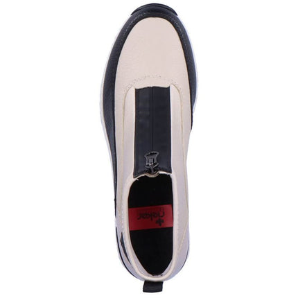 Rieker moteriški aulinukai RKR608 smėlio spalvos Rieker