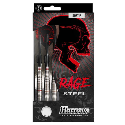 Harrows Rage Steel Soft Tip Dartai Ragesteel 16966