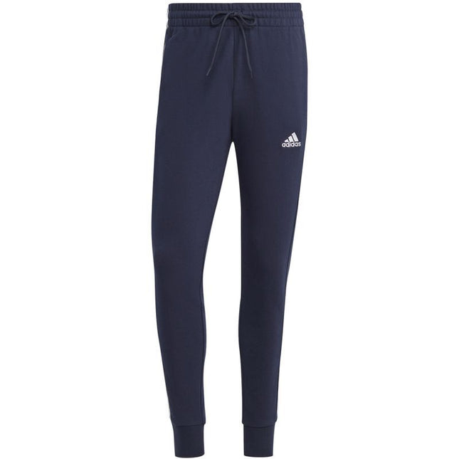 Adidas Essentials French Terry kelnės su siaurėjančiais galais ir 3 Dryžučių ženklu, Dydis M IC9406