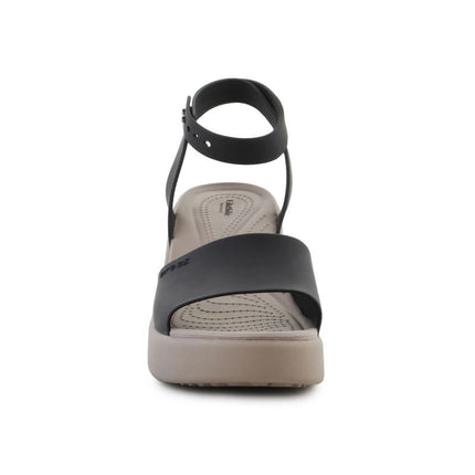 Crocs Brooklyn Basutės su kulno dirželiu ir platforma moterims 209406-07H