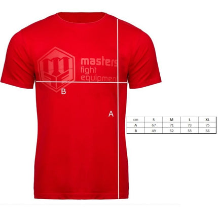 Masters Marškinėliai M TS-RED 04112-02M